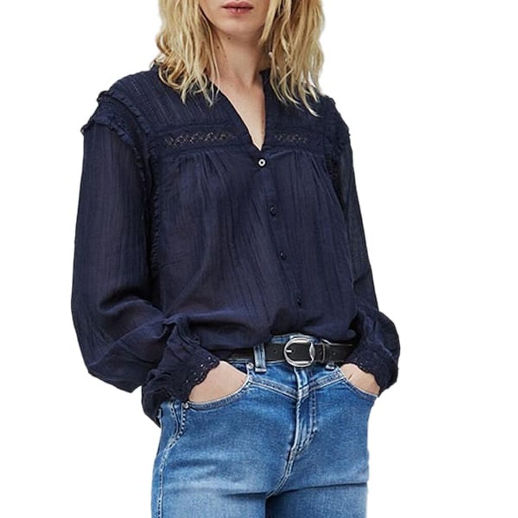 Pepe Jeans - Camicia con scollatura a V