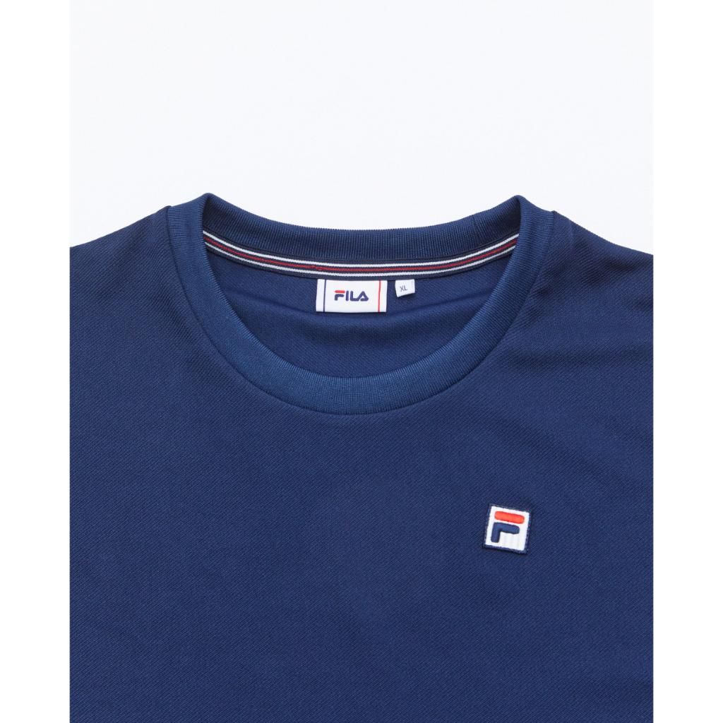 Fila - T-shirt a maniche corte con logo ricamato