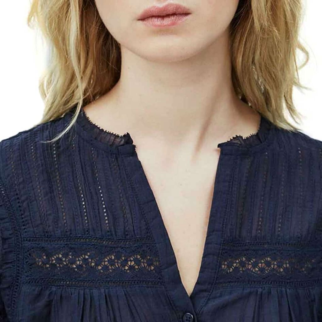 Pepe Jeans - Camicia con scollatura a V
