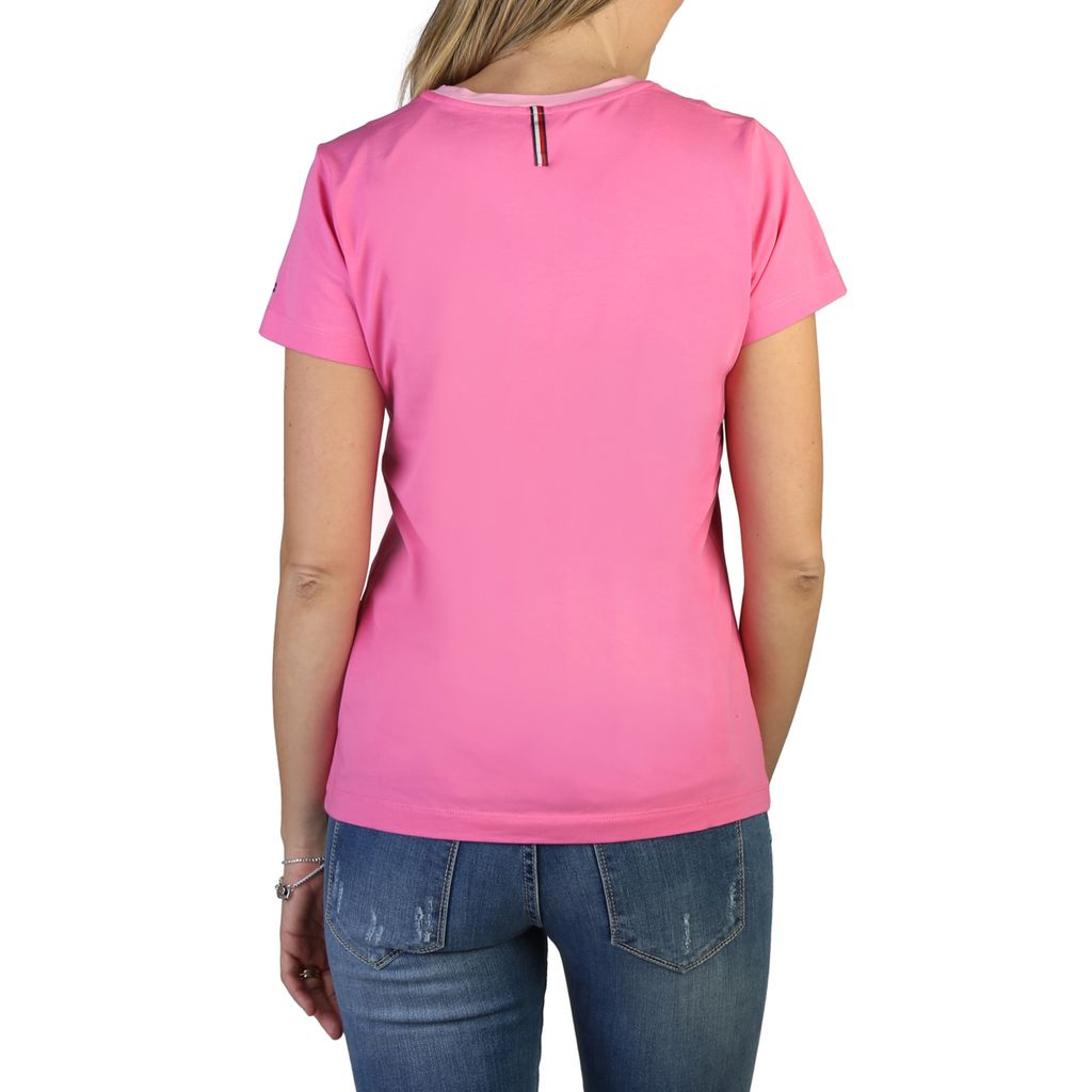 Tommy Hilfiger - T-shirt a maniche corte con logo ricamato